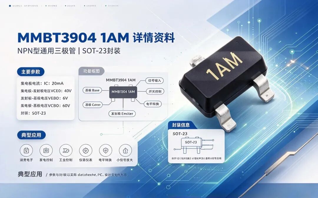 TDSEMIC MMBT3904 三極管