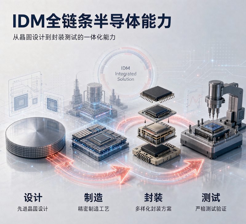 IDM 式全鏈條能力